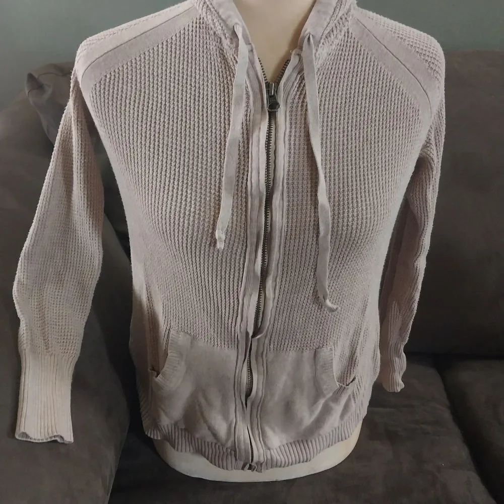 Sonoma Beige Hooded Sweater